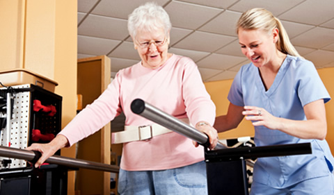 Skilled Nursing Services - Rehab for injuries, stroke - Holly Hall in Houston, Texas