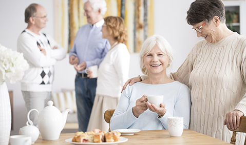 Social Settings - community at Holly Hall - Christian Retirement Living in Houston Texas