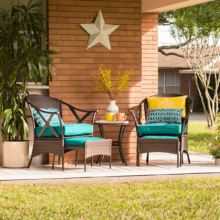Contact Us Amazing Outdoor Areas at Holly Hall in Houston Texas - Christian Assisted and Independent Senior Living