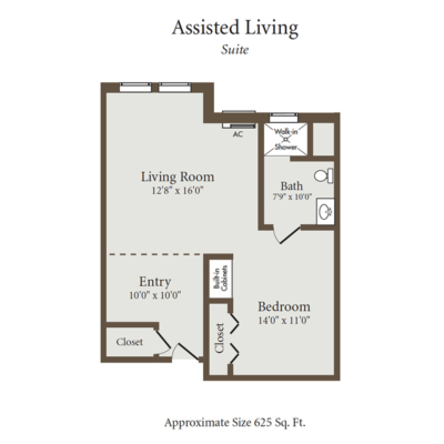 Assisted Living Suites - Holly Hall Retirement Community in Houston Texas