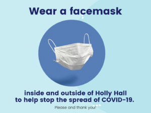 Wear a facemask graphic
