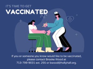 It's Time to Get Vaccinated graphic